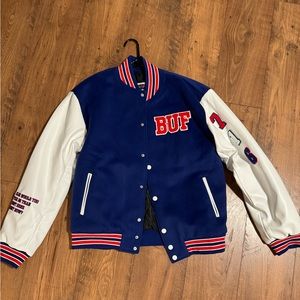 “Under the lights” Buffalo Bills varsity jacket- size L